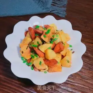 Make Ham potatoes step 10