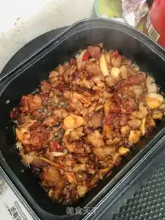 Make Apricot egg fried rice step 5