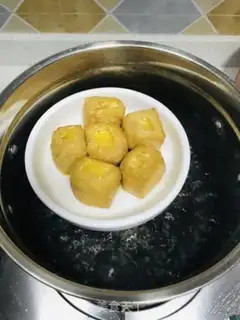 Make Bean bubble eggs step 3