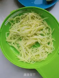 Make Potato omelet step 1