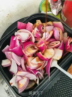 Make ♪ Onion fried lamb ♪ step 6