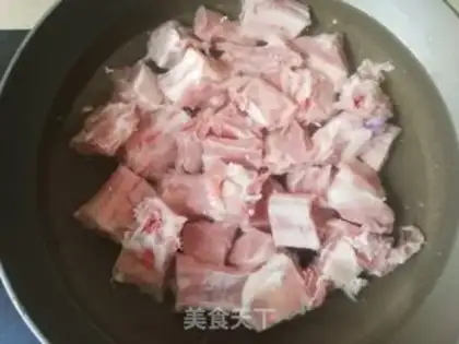 Make Pork gravy soup step 1