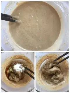 Make Sesame sauce and acne step 2