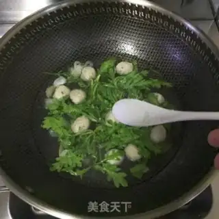 Make Oscillated fishball soup step 4