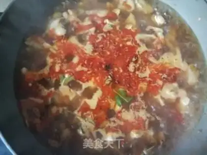 Make Dry chicken chowder step 16