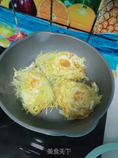 Make Potato omelet step 8