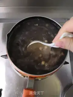 Make Red beans, milk tea step 7