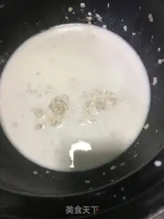 Make Milk oatmeal step 1