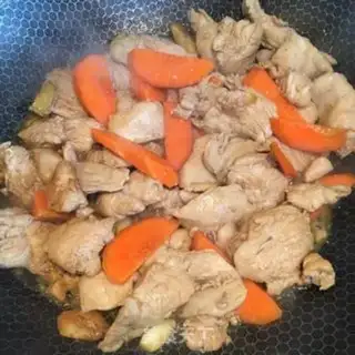 Make Chicken and vegetables step 6