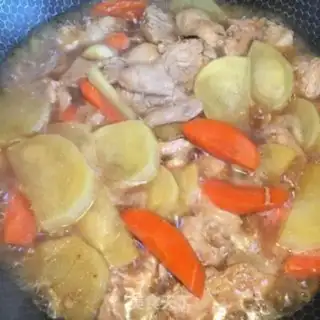 Make Chicken and vegetables step 7
