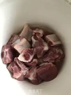 Make Four seasons of red bean roasted ribs step 0