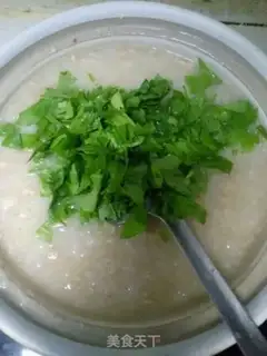 Make Celery chicken porridge step 3