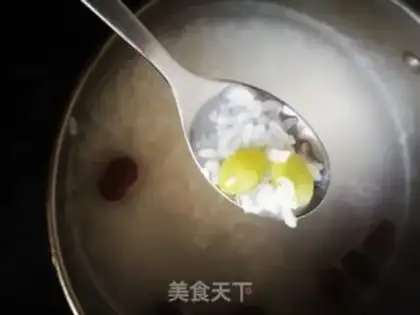 Make Red-tree porridge step 2