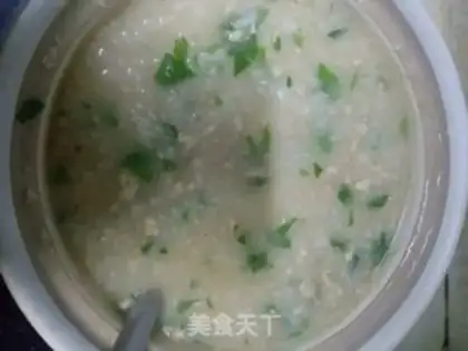 Make Celery chicken porridge step 5