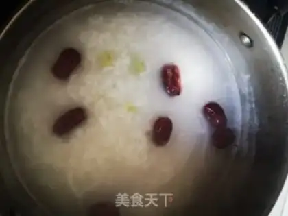 Make Red-tree porridge step 3