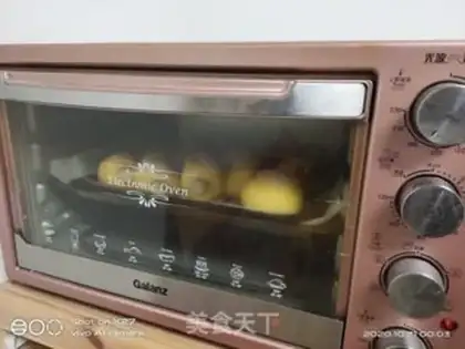 Make Pumpkin hot dog roll step 12