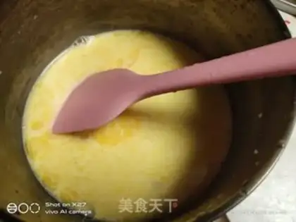 Make Milky almond bread step 1