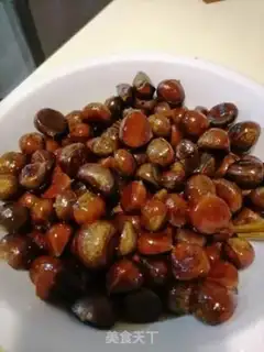 Make Baked chestnuts step 2