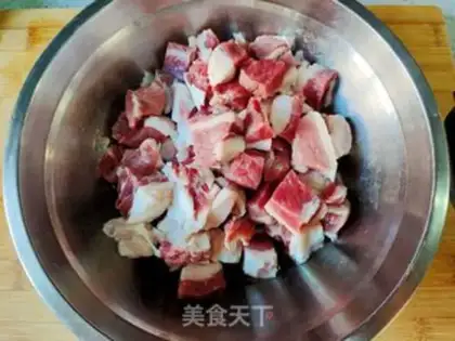Make Cow radish step 1
