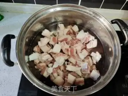 Make Cow radish step 2