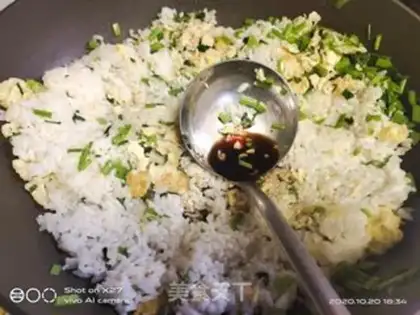 Make Scrambled rice step 4