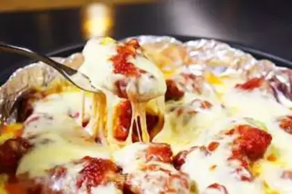 Make The cheese and fried chicken step 4