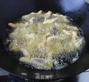 Make Fry pepper mushrooms step 4