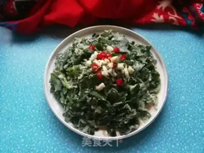 Make Vacated radish leaves step 11