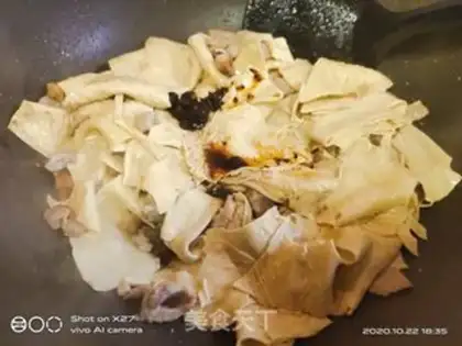 Make Tofu skin step 4