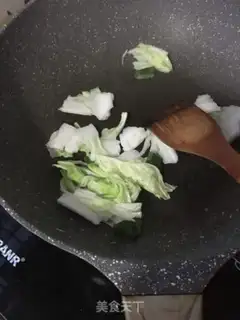 Make Plum tofu fan shrimp step 7