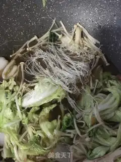 Make Plum tofu fan shrimp step 9