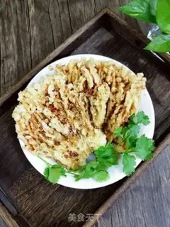 Make Fries of golden mushrooms step 10