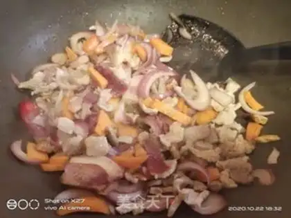 Make Onion carrot step 3