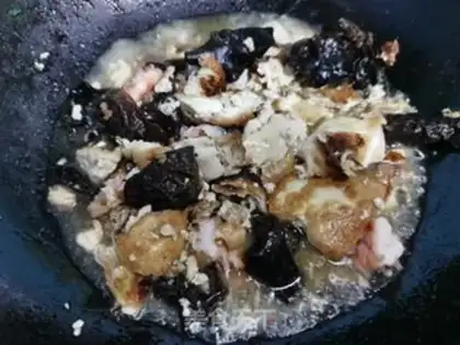 Make Shrimp tofu step 8
