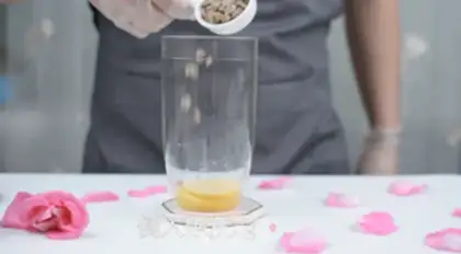 Make The practice of lemon tea with leather step 2