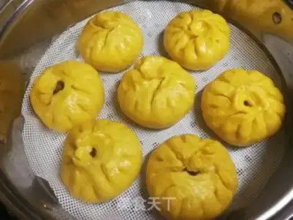 Make Carrot, tofu powder buns step 32