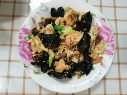 Make Shrimp tofu step 11
