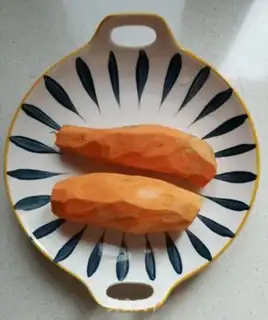 Make Red potato sesame cake step 0