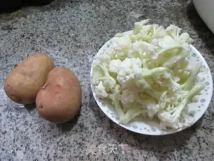 Make Potato pastry step 0