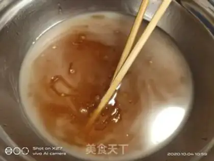 Make Salted egg soy saloon step 3