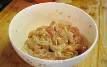 Make Chicken and Lima beans step 1