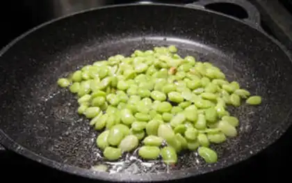 Make Chicken and Lima beans step 3