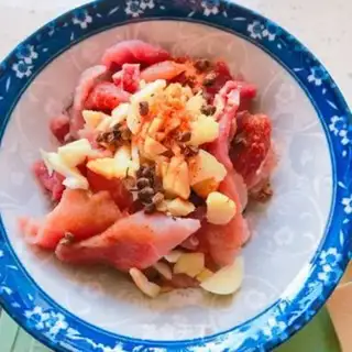 Make A thousand pieces of skinny meat step 1