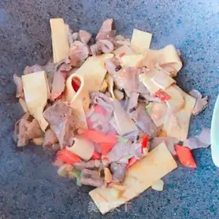 Make A thousand pieces of skinny meat step 7