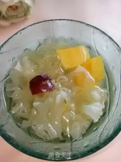 Make Sweet soup with silver and potatoes step 5