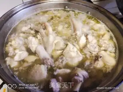 Make Beer chicken step 1