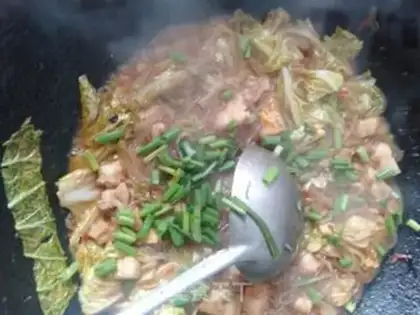 Make Five flowers for cabbage step 11