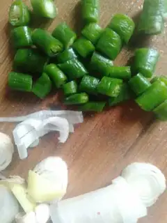 Make Fried bouquet step 2