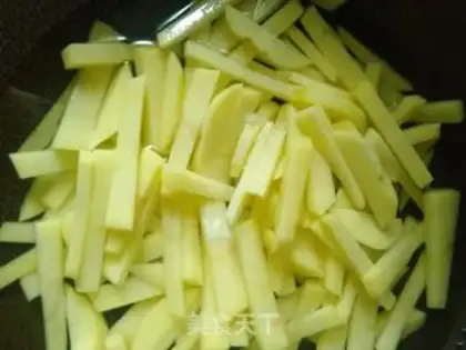 Make Dry potatoes step 1