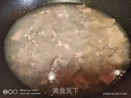 Make Curry beef fans step 2